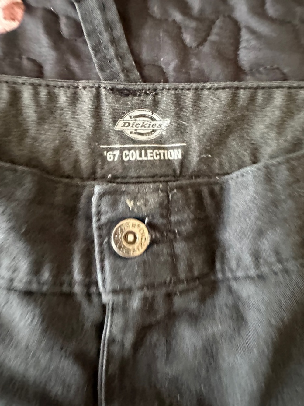 Dickies Men's Straight Jeans Black